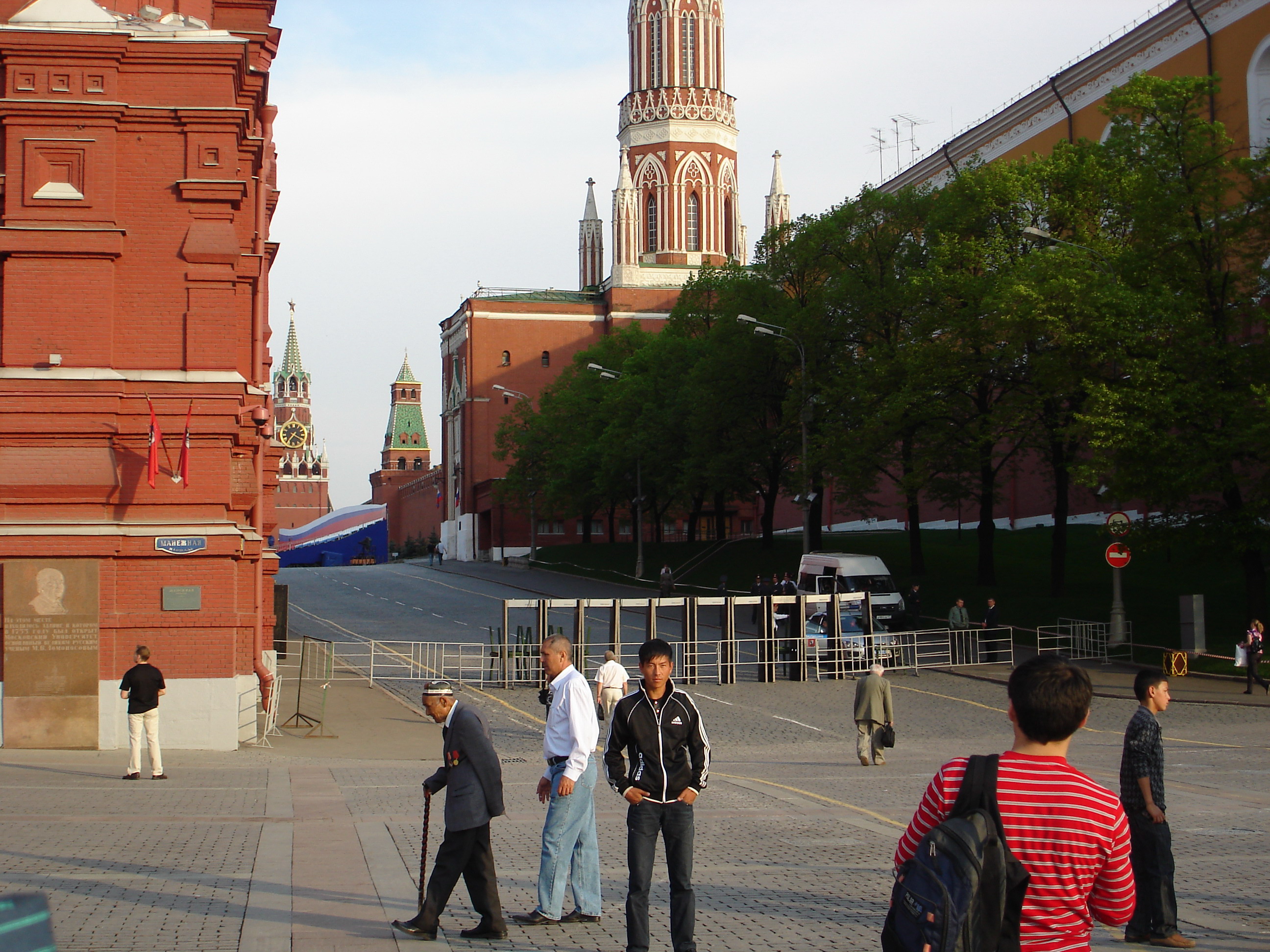 вход в красную площадь